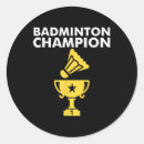 Search for badminton apparel stickers Racket