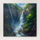 Search for waterfall puzzles River