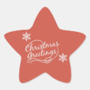 Search for red snowflake stickers Classic