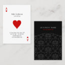 Search for casino business cards Red