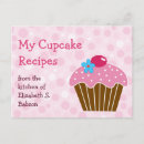 Search for pink cupcake postcards Cute