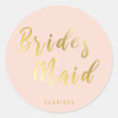 Search for metallic pink stickers Bridal shower