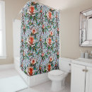 Search for stained glass pattern shower curtains Flowers