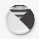 Search for black white striped plates Simple
