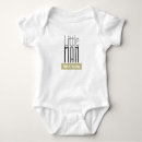 Search for little man baby clothes Typography
