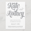 Search for 1950s wedding invitations Bold
