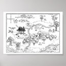 Search for fantasy map posters Vintage