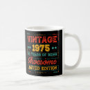 Search for 1975 mugs 50th birthday