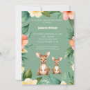 Search for kangaroo baby shower invitations Joey