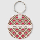 Search for pink diamond key rings Geometric
