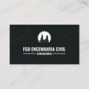 Search for civil engineering business cards Modern
