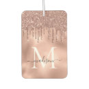 Search for glitter car air fresheners Monogrammed