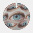Search for eyeballs christmas tree decorations Creepy