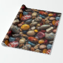 Search for rocks pebbles stones wrapping paper Natural