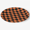 Search for autumn plaid plates Chequered