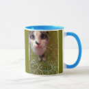 Search for cat with blue eyes mugs Cute