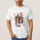 Search for poker queen tshirts King of hearts