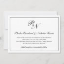 Search for classy black wedding invitations Chic