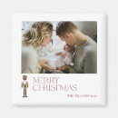 Search for christmas photo magnets Typography