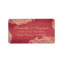 Search for hindu wedding return address labels Red