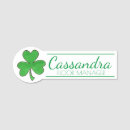 Search for irish name tags Clover