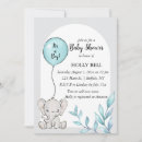 Search for circus elephant invitations Blue