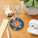 Search for dark blue key rings Floral