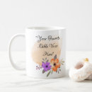 Search for peach background mugs Flower