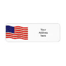Search for united states of america return address labels Flag