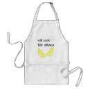 Search for yellow shoe aprons Cute