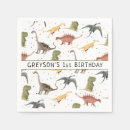 Search for dinosaur napkins Birthday