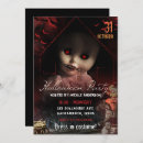 Search for creepy doll invitations Spooky