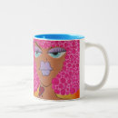 Search for afro hair mugs Pink