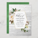 Search for white lily wedding invitations Rustic
