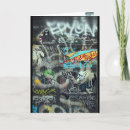 Search for colourful graffiti cards Street