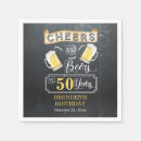 Search for cheers to 50 years napkins Cheers and beers
