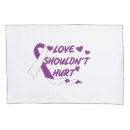 Search for love pillowcases Purple
