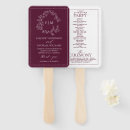 Search for burgundy wedding programs Classic