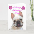 Search for french bulldog mothers day cards Mum
