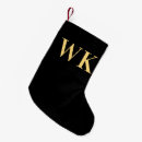 Search for simple and elegant christmas stockings Typography