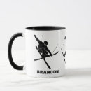 Search for skiing skier mugs Extreme sports