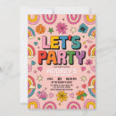 Search for lets celebrate birthday invitations Retro