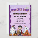 Search for vampire birthday invitations Monster