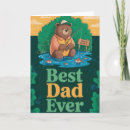 Search for fishing fathers day cards Bear