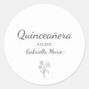 Search for 15 years stickers Quinceañera