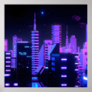 Search for cyberpunk art City