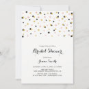Search for confetti bridal shower invitations Typography
