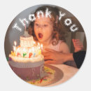 Search for happy birthday photo stickers Thank you