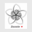 Search for hawaiian plumeria stickers Floral