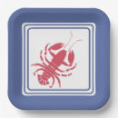 Search for lobster paper plates Crustacean
